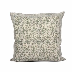 Handcrafted Luxury Cotton Blockprint Cushion Case Set