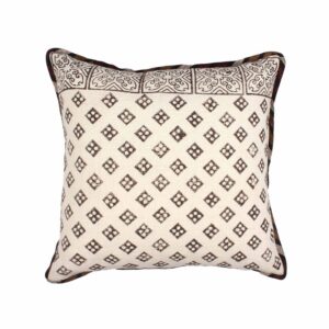 Hand-Made Premium Woven Blockprint Cotton Cushion Case Set