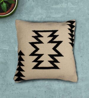 Black Stripes Hand-Made Cotton Cushion Covers