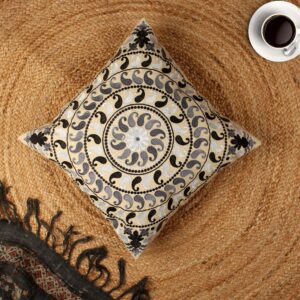 Multi-Color Hand-Made  Cotton Cushion Cover