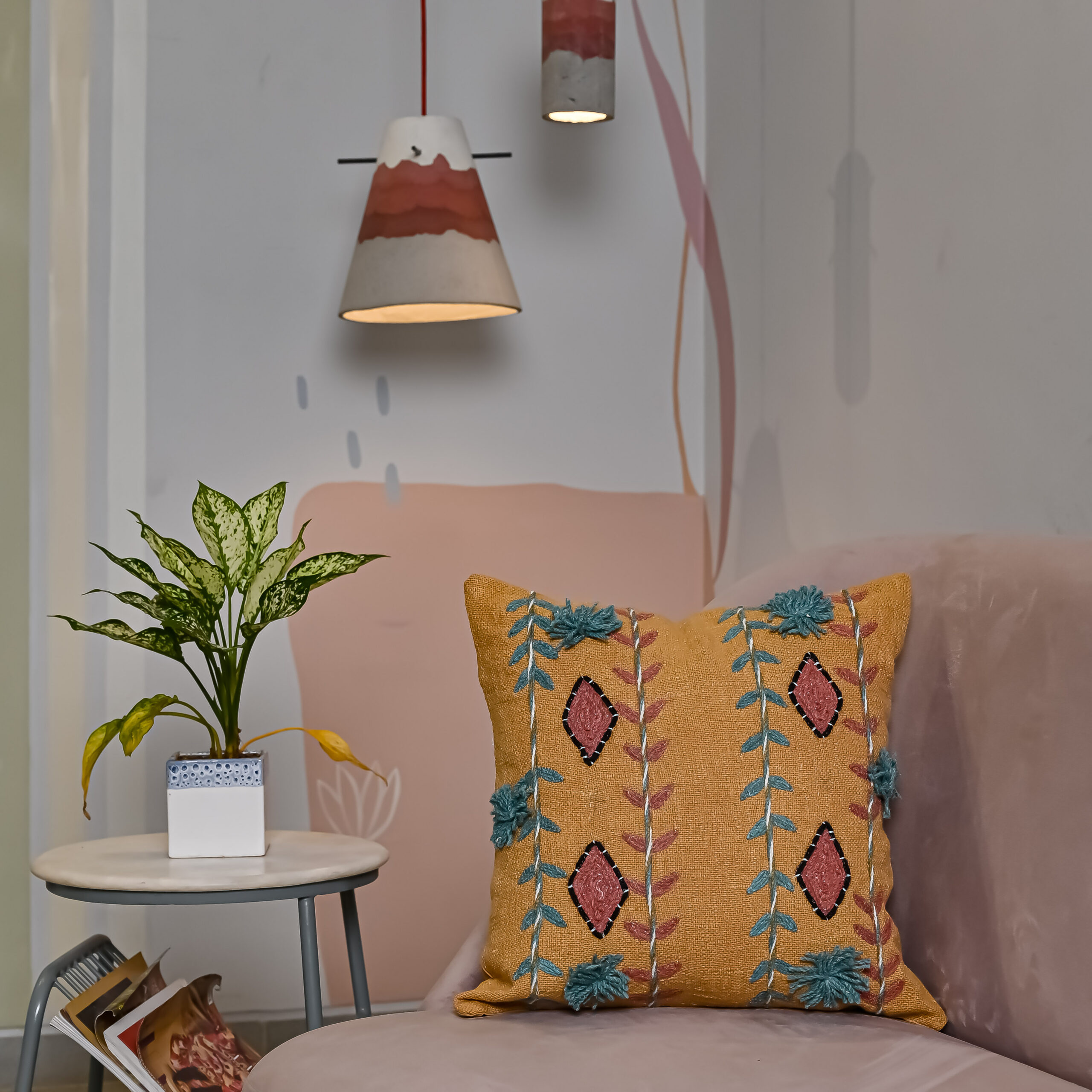 Boho Handcrafted Pure Cotton Cushion Cover