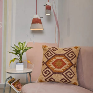 Boho Style Hand-Woven Jute Cushion Cover
