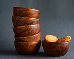Wooden Baby Bowl (Set Of 6 )